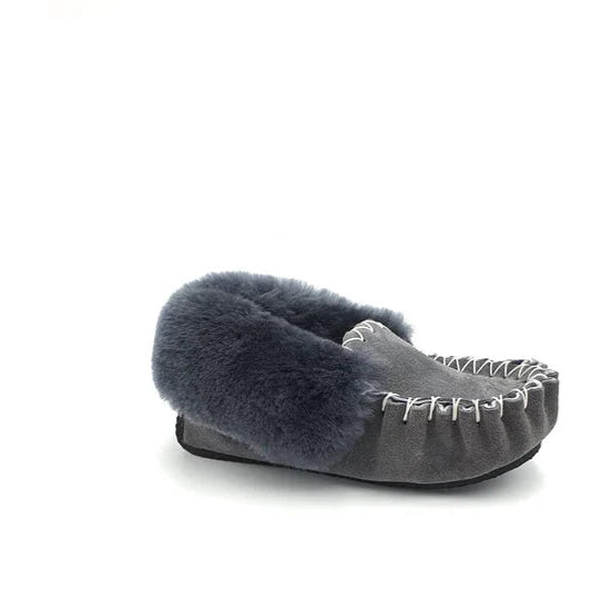 Moccasins Kids Grey