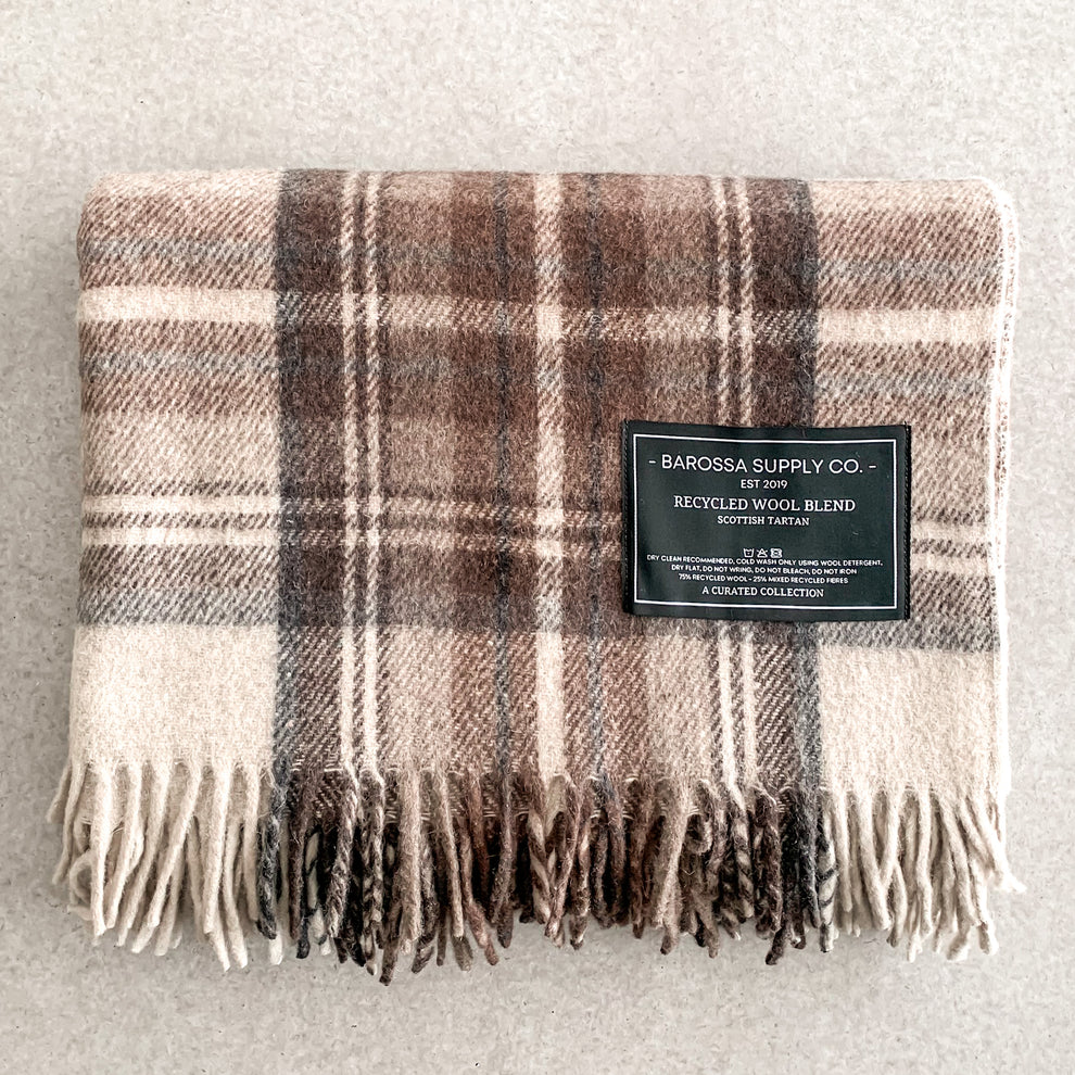 Stewart Natural Scottish Natural Blanket