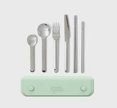 Frank Green 6pc Cutlery Set Mint Gelato