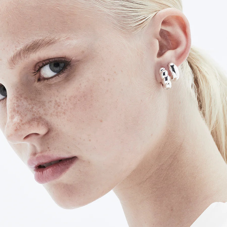 Rumi Earrings Silver