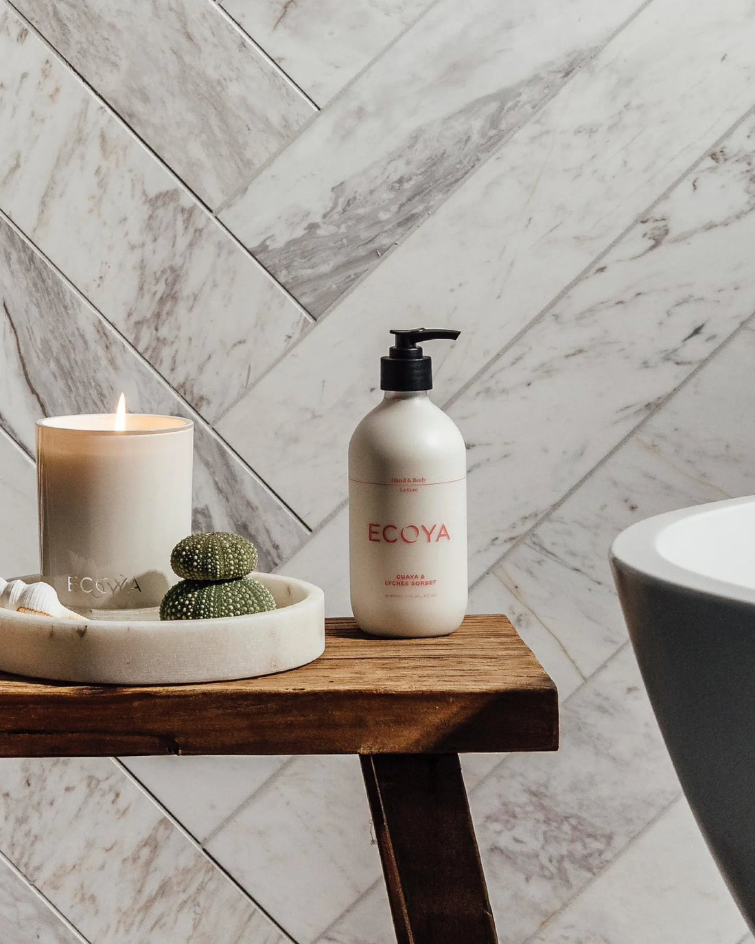 Ecoya Hand & Body Lotion Guava & Lychee Sorbet