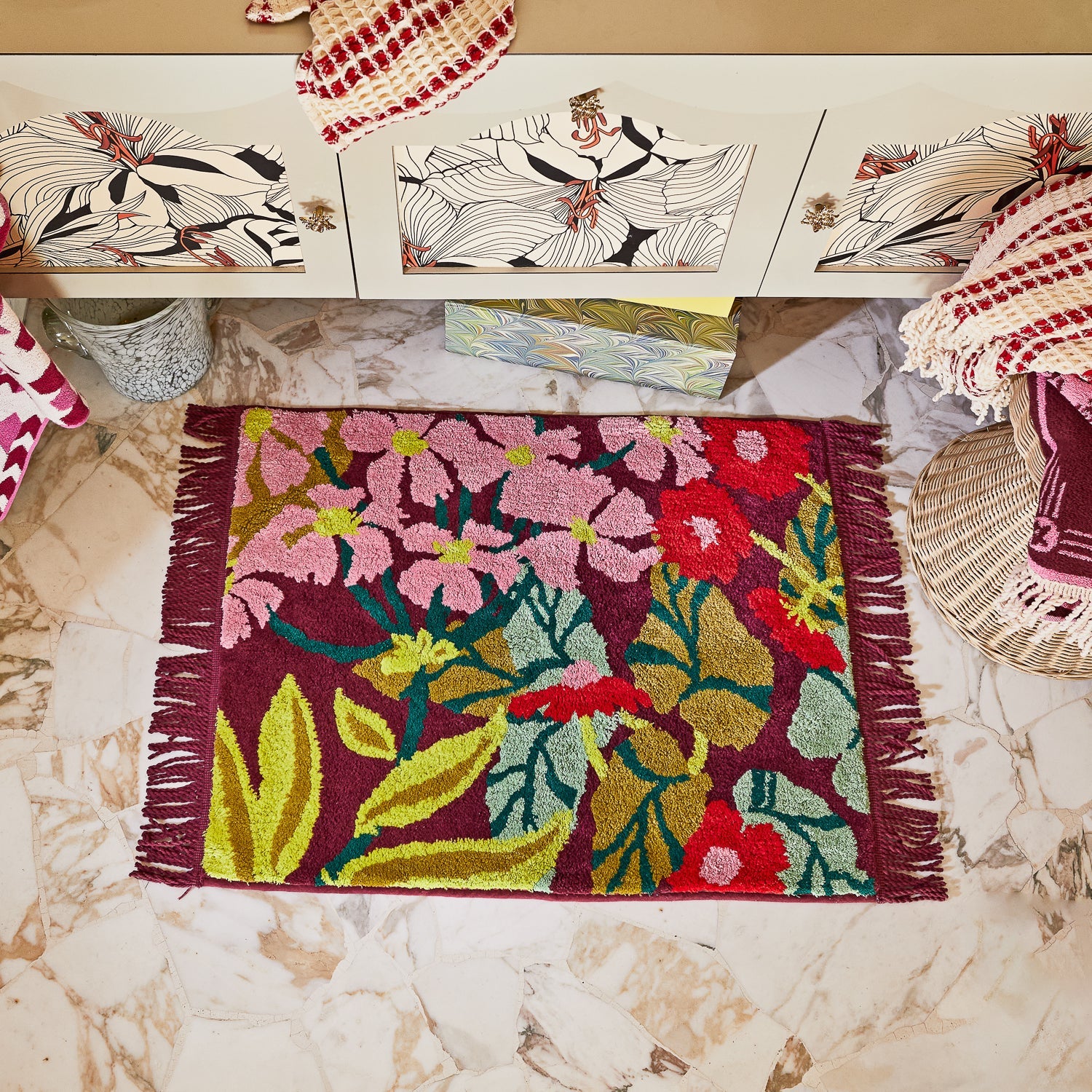 Sage X Clare Genevieve Bath Mat