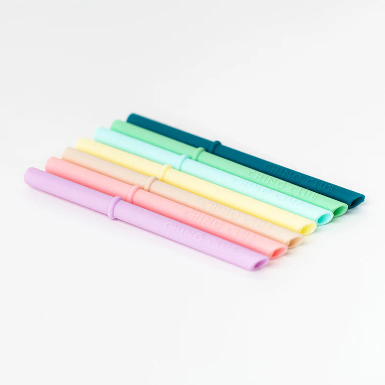 Single Silicone Straw