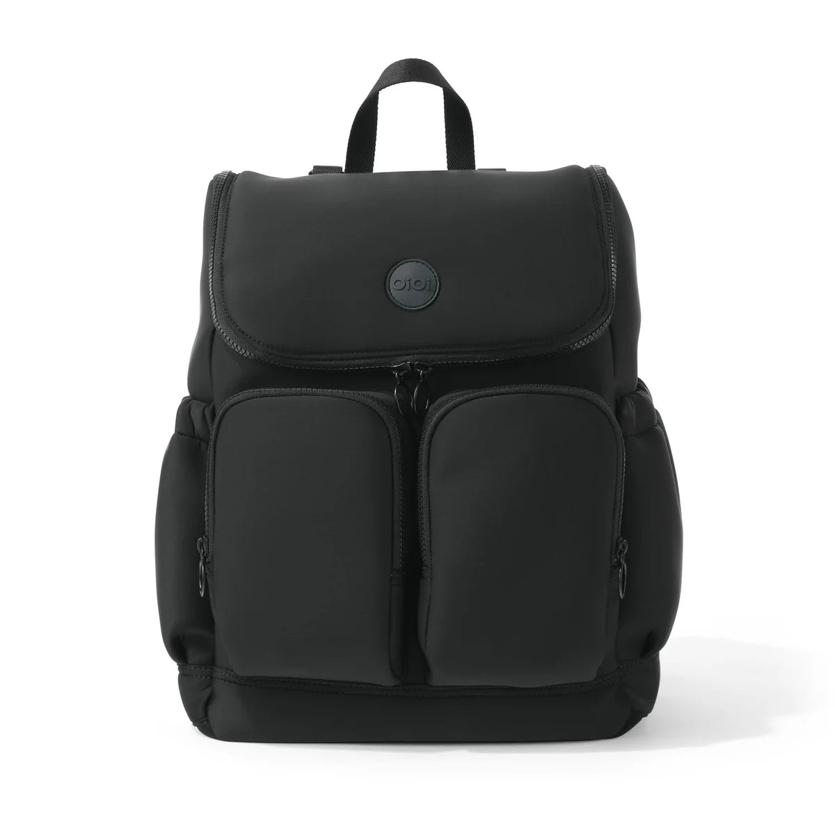 OiOi Signature Nappy Backpack - Black Nylon