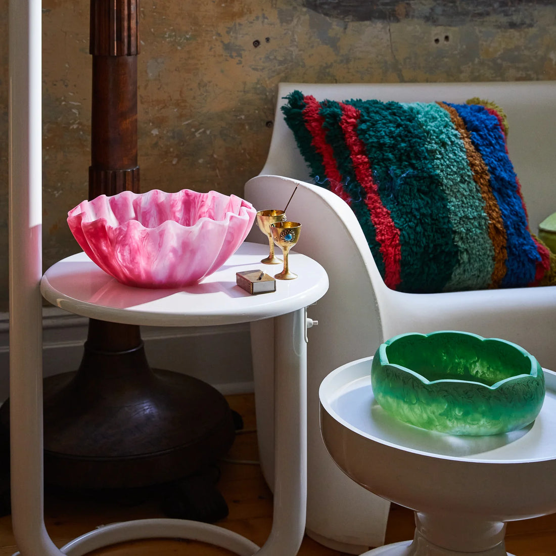 Sage x Clare Kabrina Bowl Emerald