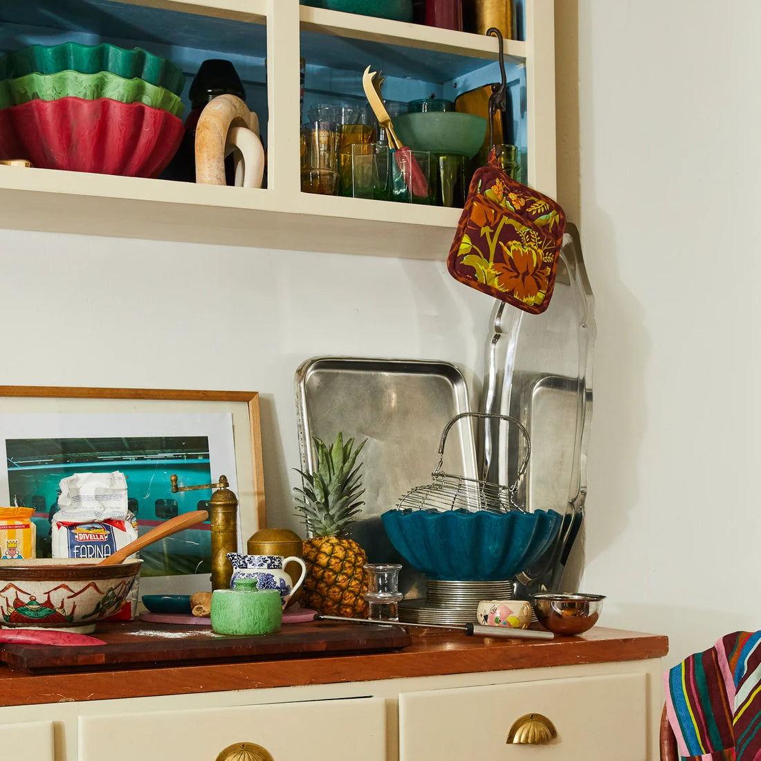 Sage x Clare Kannan Mini Canister Emerald