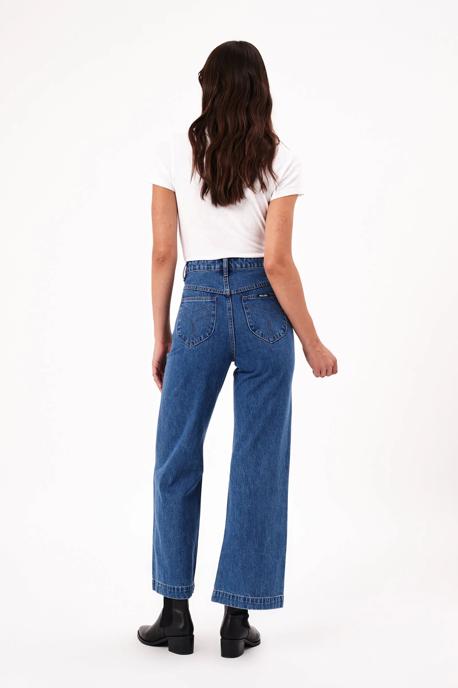 Rollas Sailor Jean Ashley Blue
