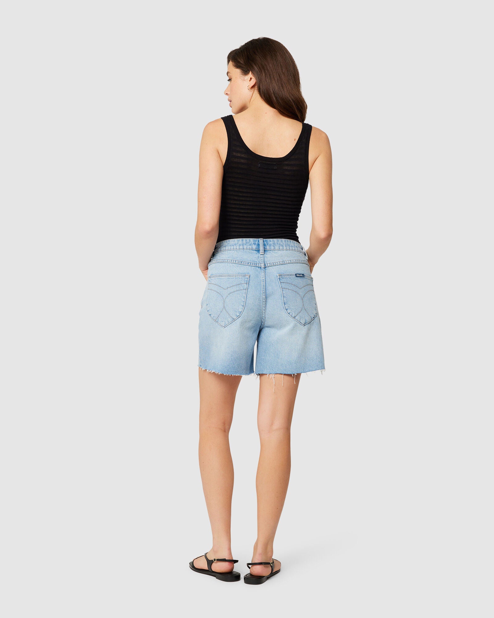 Rollas 90s Relaxed Short Longbeach Light Vintage Blue