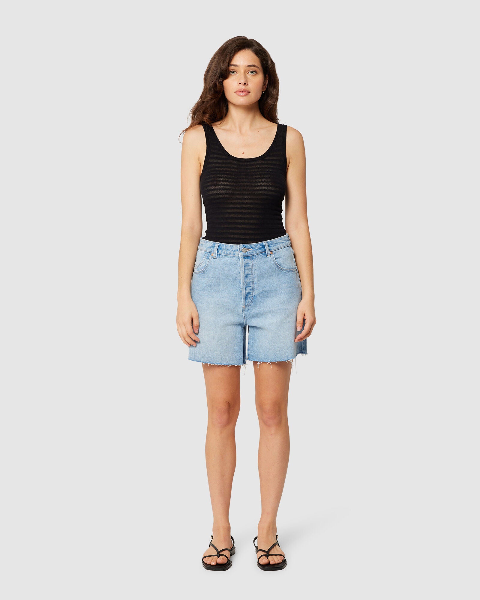 Rollas 90s Relaxed Short Longbeach Light Vintage Blue