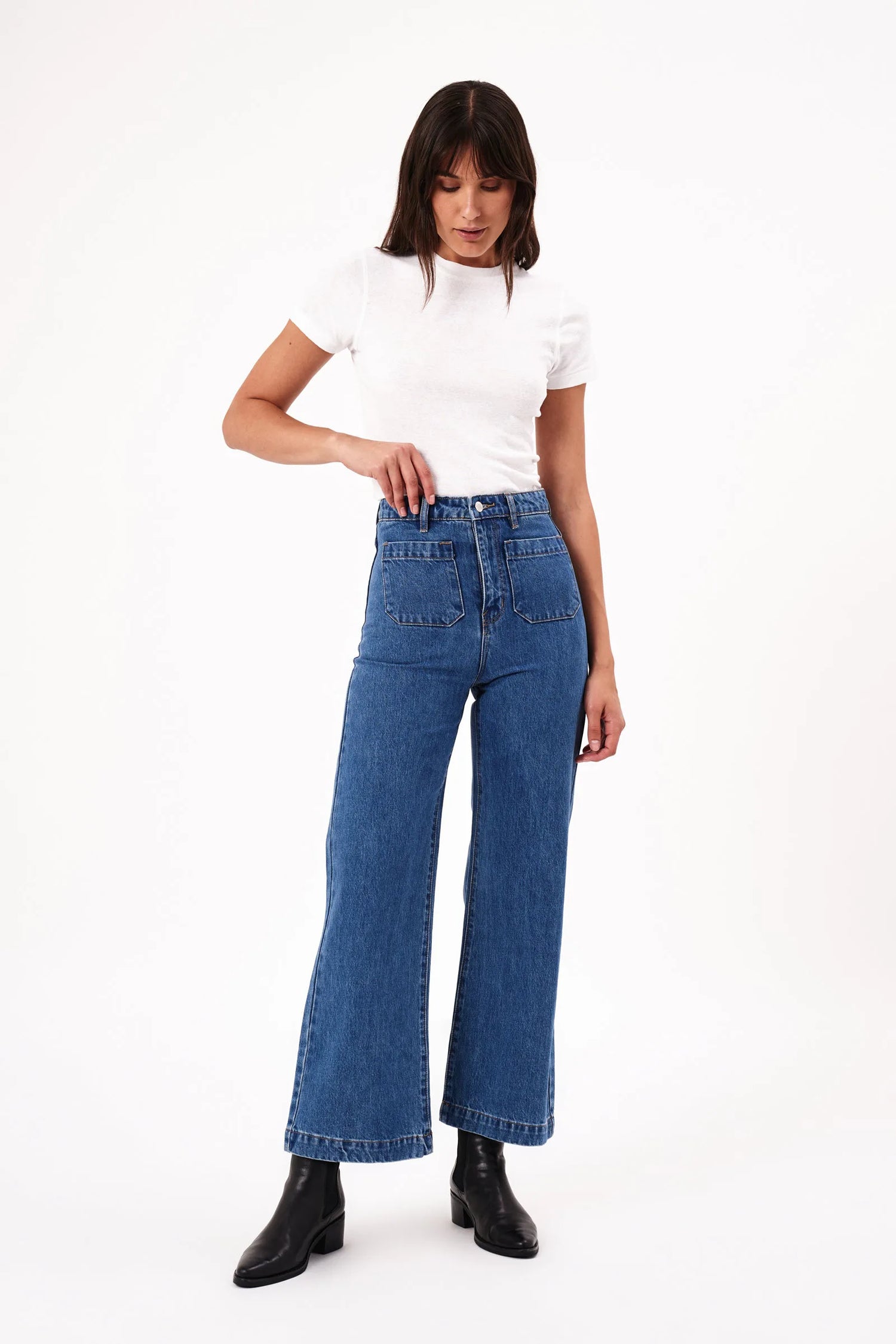 Rollas Sailor Jean Ashley Blue