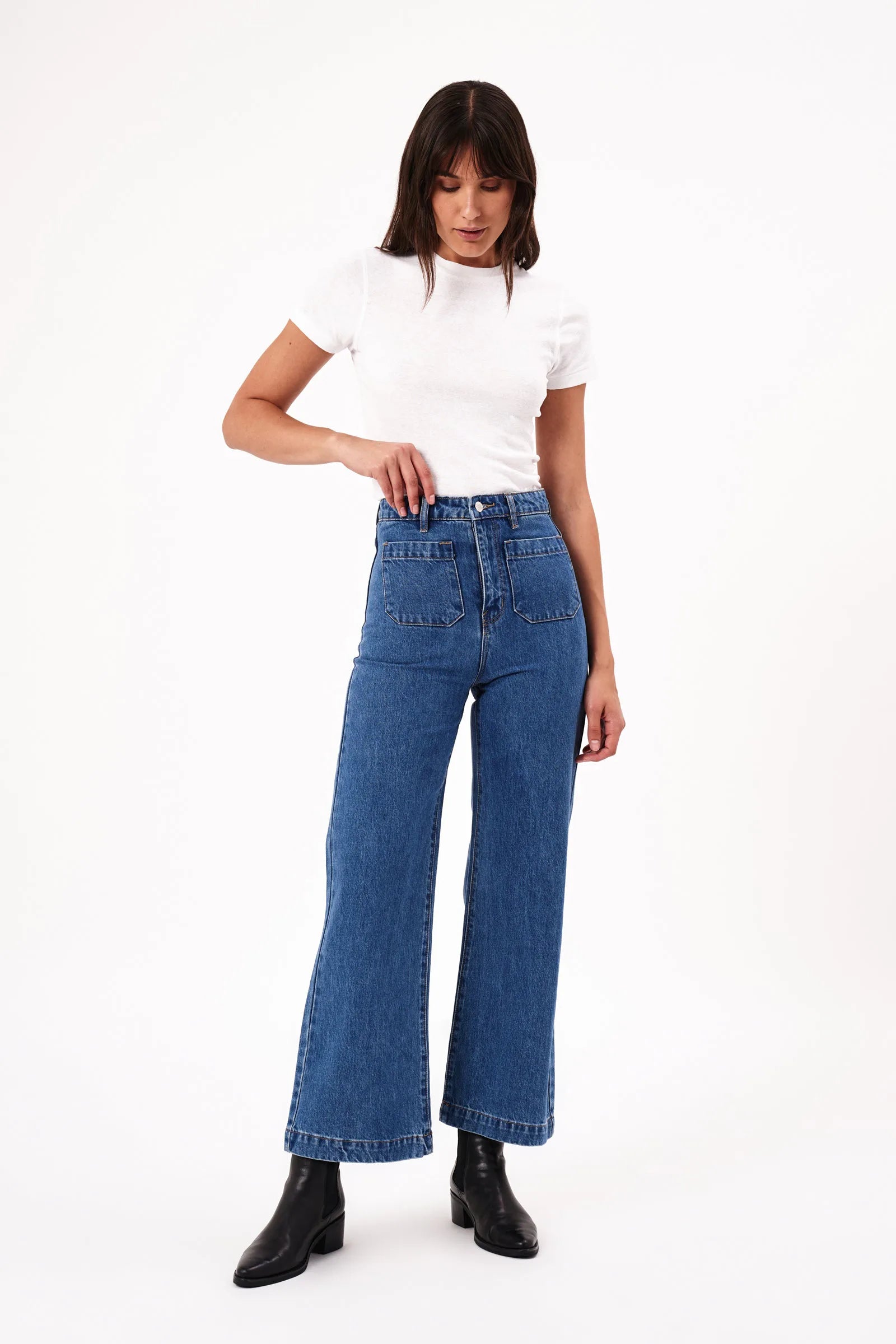 Rollas Sailor Jean Ashley Blue