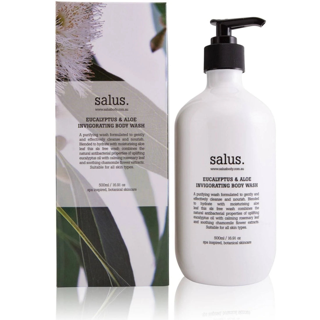 Salus Eucalyptus & Aloe Invigorating Body Wash