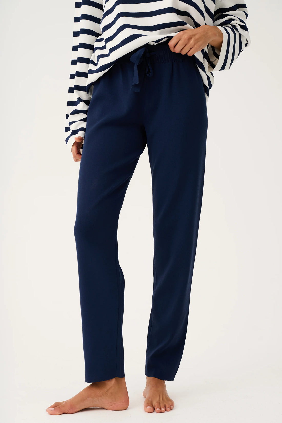 Cartel & Willow Pennie Knit Pant Navy