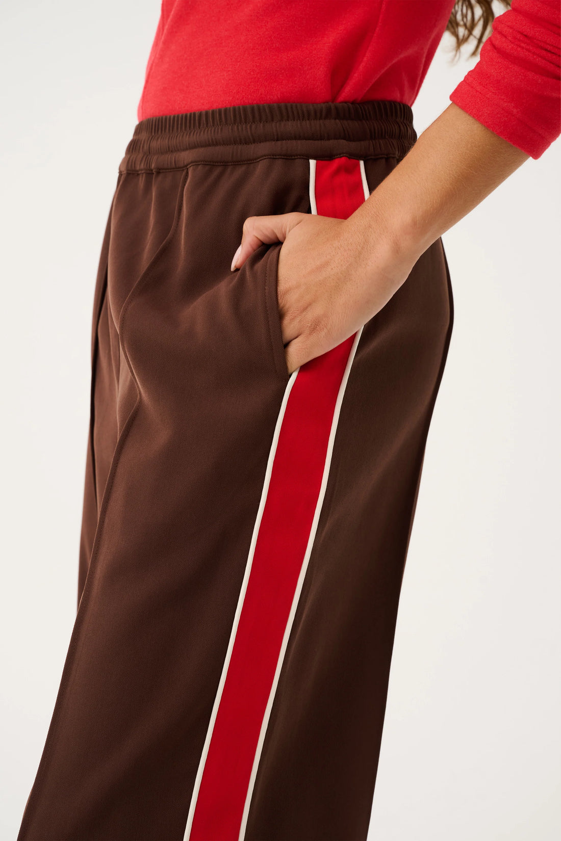 Cartel & Willow Dusty Pant Truffle Red