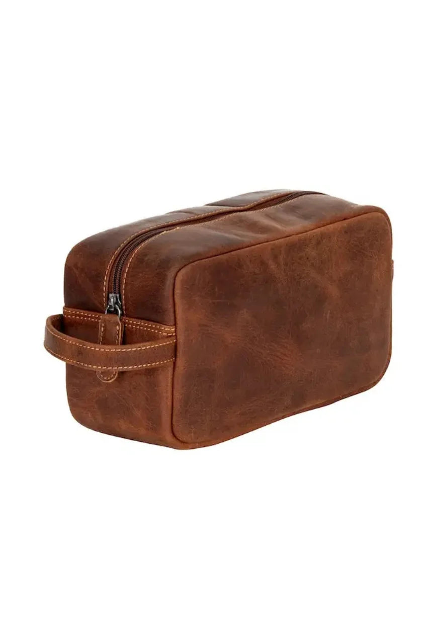 Greenwood Leather Toiletry Bag Orion