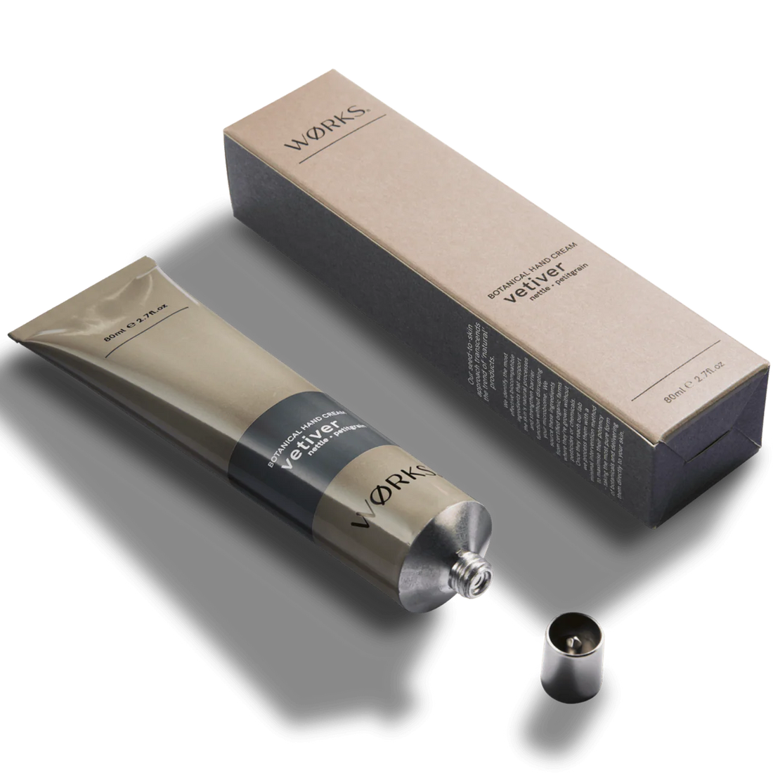 WORKS Melbourne Vetiver Hand Cream Tube