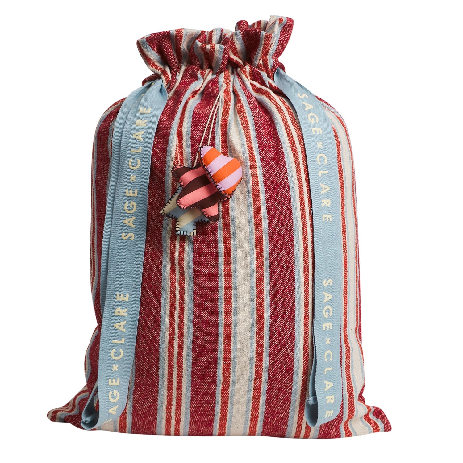 Sage x Clare Selene Santa Sack Crimson