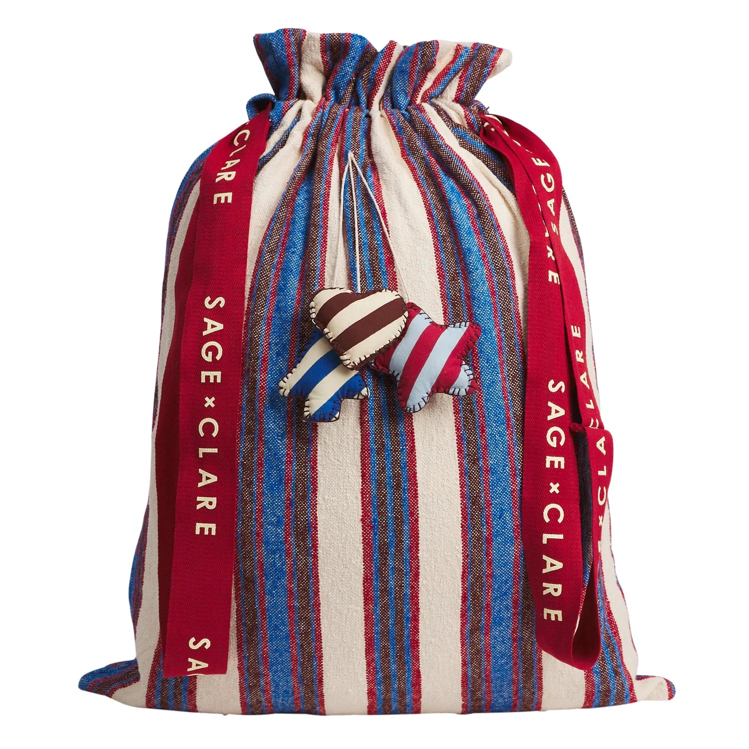 Sage x Clare Selene Santa Sack Azure