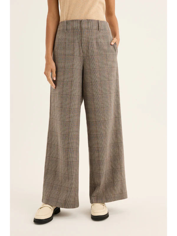 Yarra Trail Alloyed Pant Haze Check