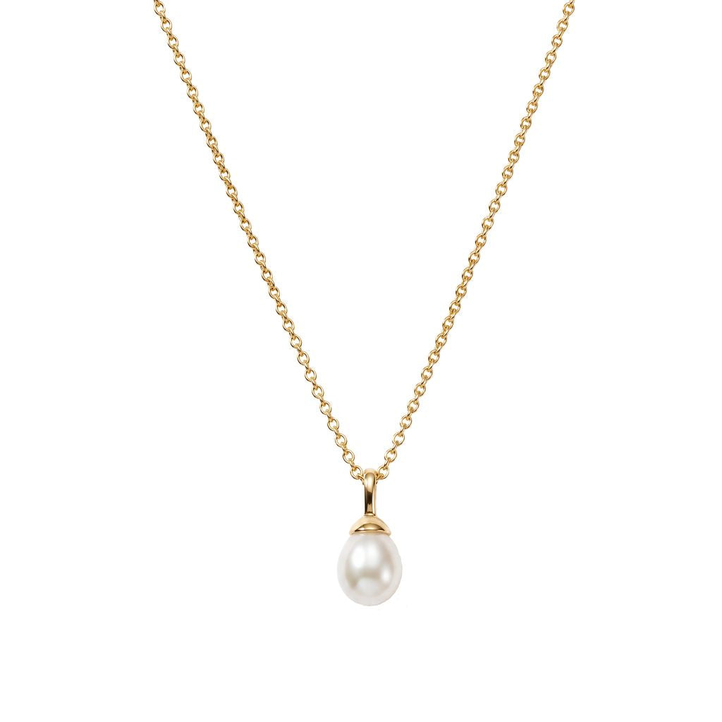 Murkani Connected Ocean Dreamer Pearl Charm Necklace 18KT Gold Plated