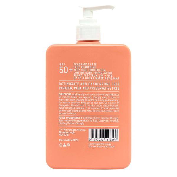 We Are Feel Good Inc. Sensative Sunscreen Lotion SPF 50+ - 400ml - Casual Step
