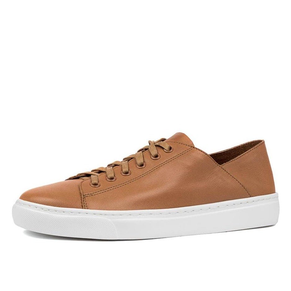 Mollini Oshker Dark Tan Stunning Lace up Leather Sneaker come mule!