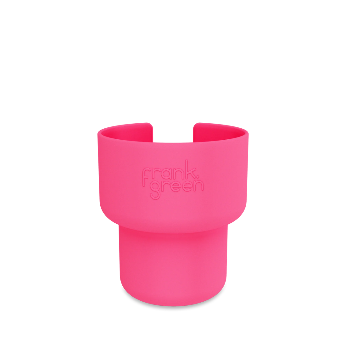 Frank Green Car Cup Holder Expander Neon Pink