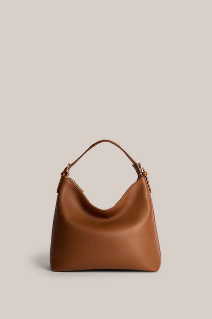 Vestirsi Harper Tan Leather Hobo