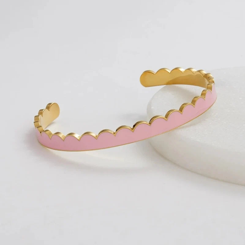 Zafino Sam Bracelet Pink/Gold