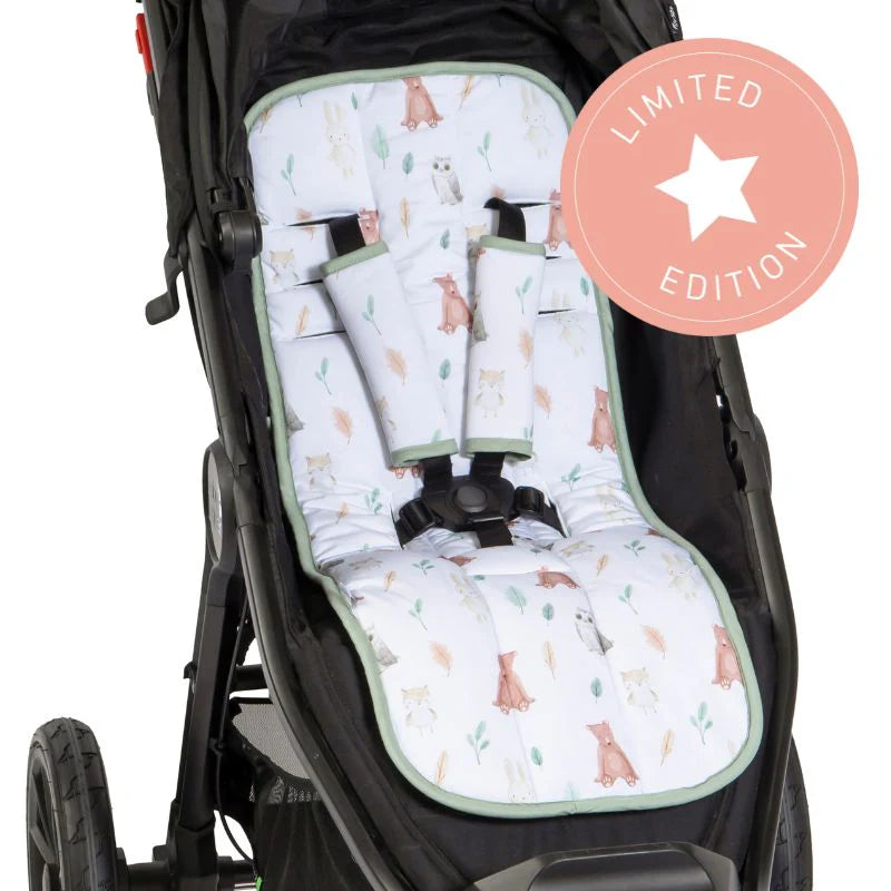 All4Ella Ice Cooling Pram Liner Forest Friends