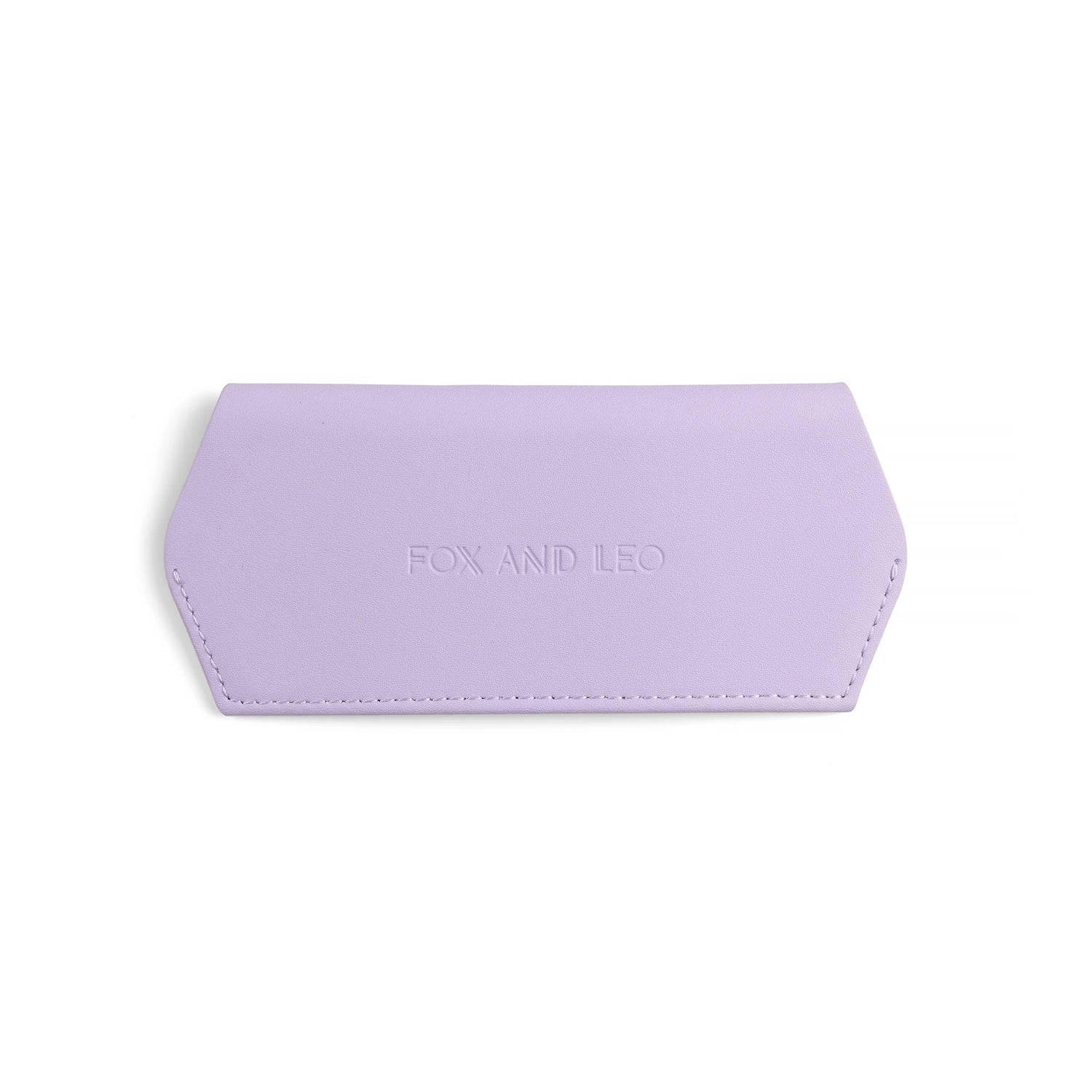 Fox And Leo Glasses Case Lilac