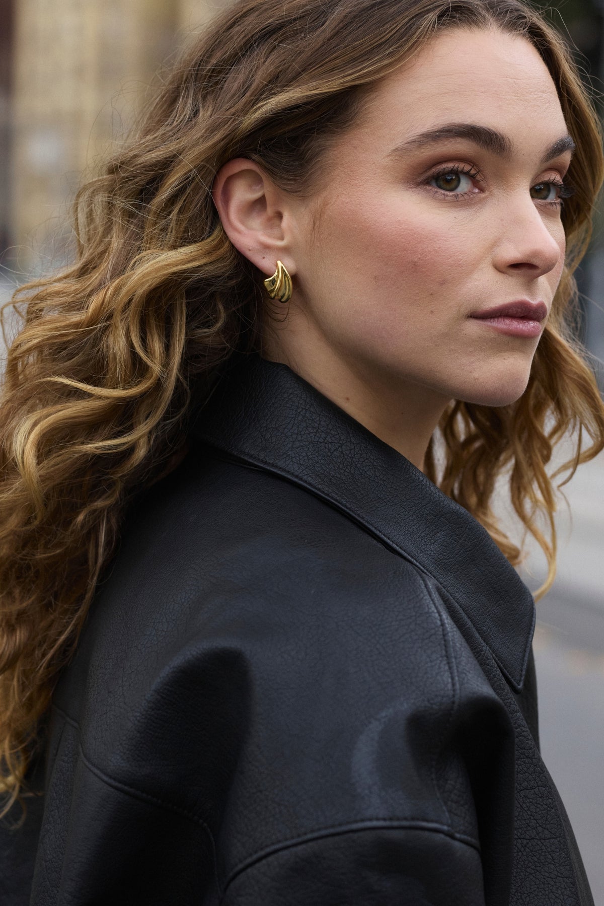 Zafino Claudia Earring Gold