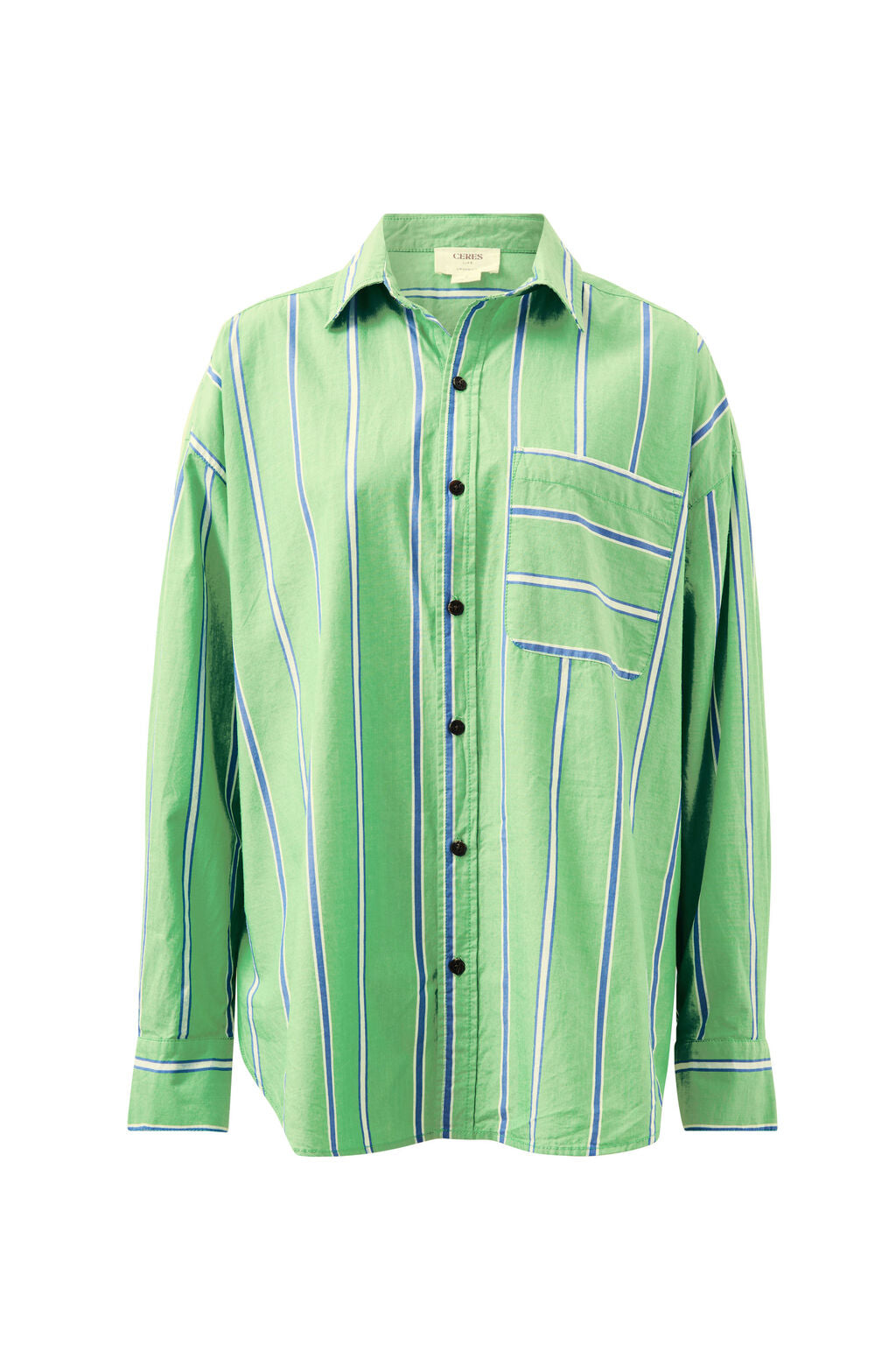 Oversized Shirt Grass Green