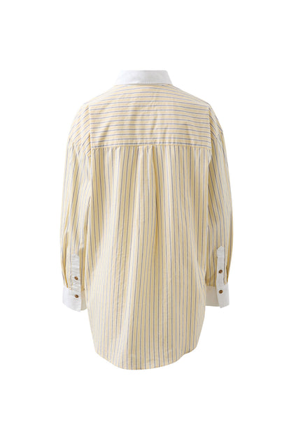 Ceres Peta Oversized Shirt Sunny Yellow