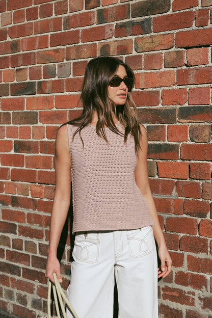 Ceres Mesh Knit Tank