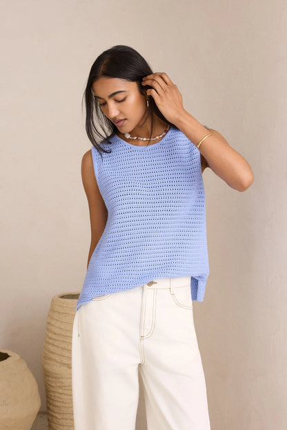 Ceres Life Margot Mesh Knit Tank