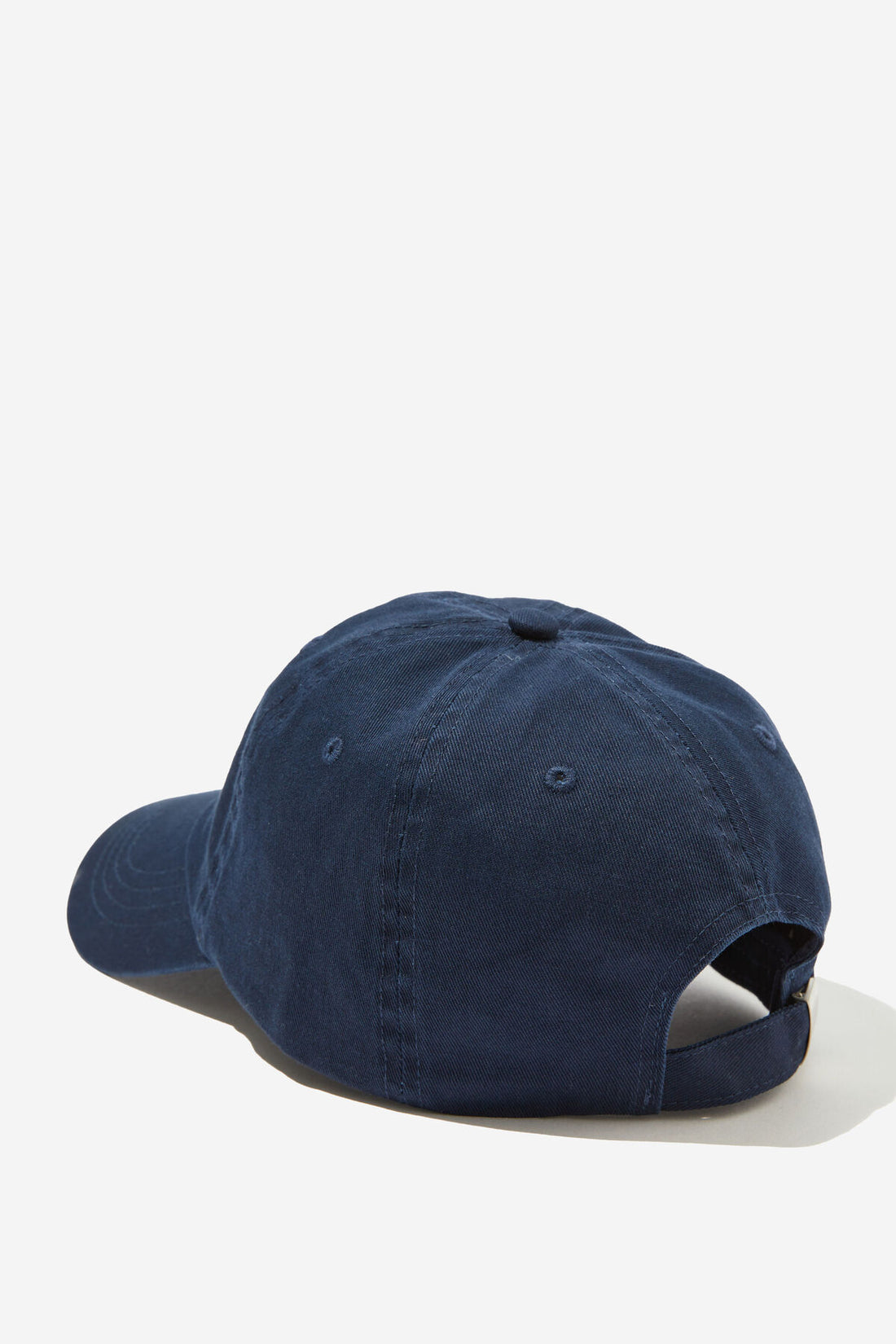 Ceres Monogram Cap Navy Ecru Stitch