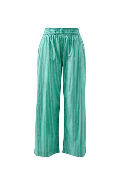 Ceres The Lounge Pant Zesty Green Triple Stripe