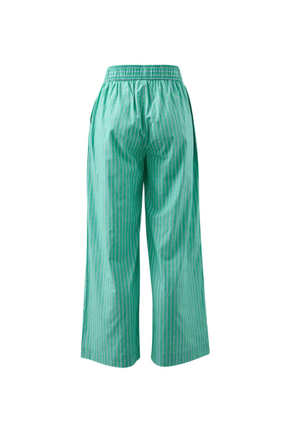 Ceres The Lounge Pant Zesty Green Triple Stripe