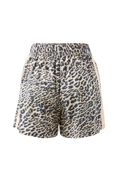 Ceres Mila Short Leopard Linen Blend