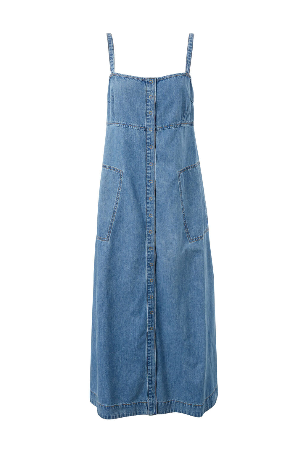 Denim Beach Dress Work Blue