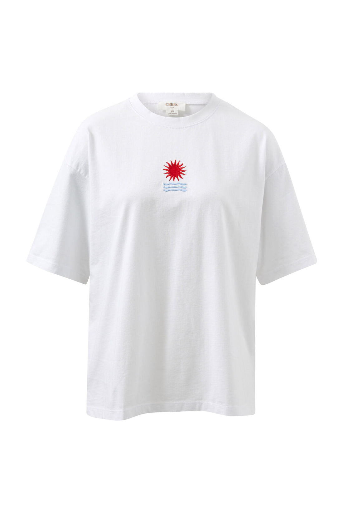 Ceres Tully Boyfriend Tee Horizon Embroidery