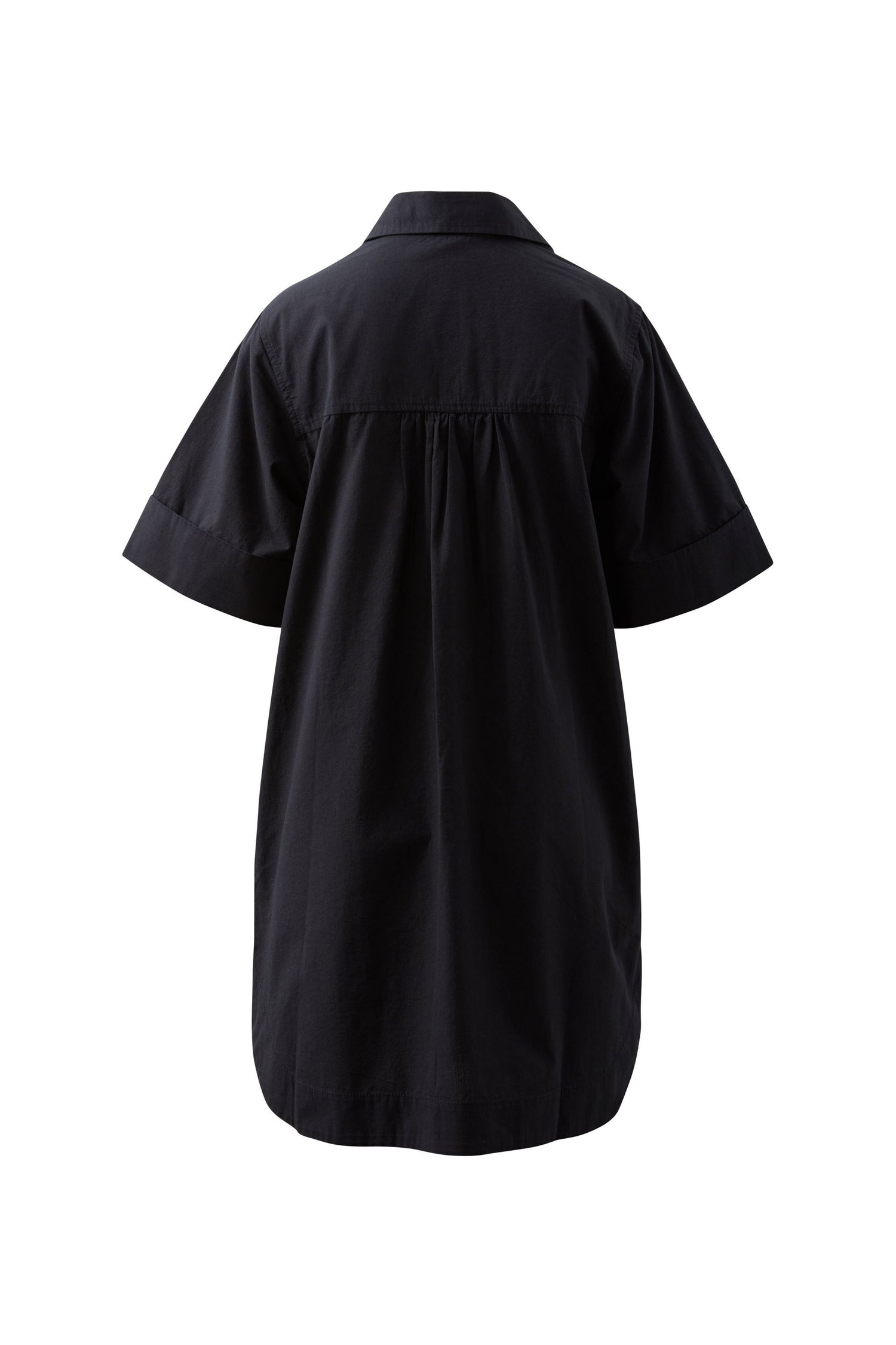 Ceres Sara Mini Shirt Dress Black