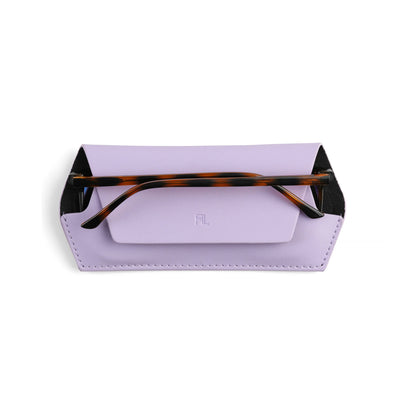 Fox And Leo Glasses Case Lilac