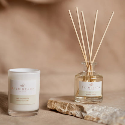 Palm Beach Clove &amp; Sandalwood Fragrance Mini Reed Diffuser
