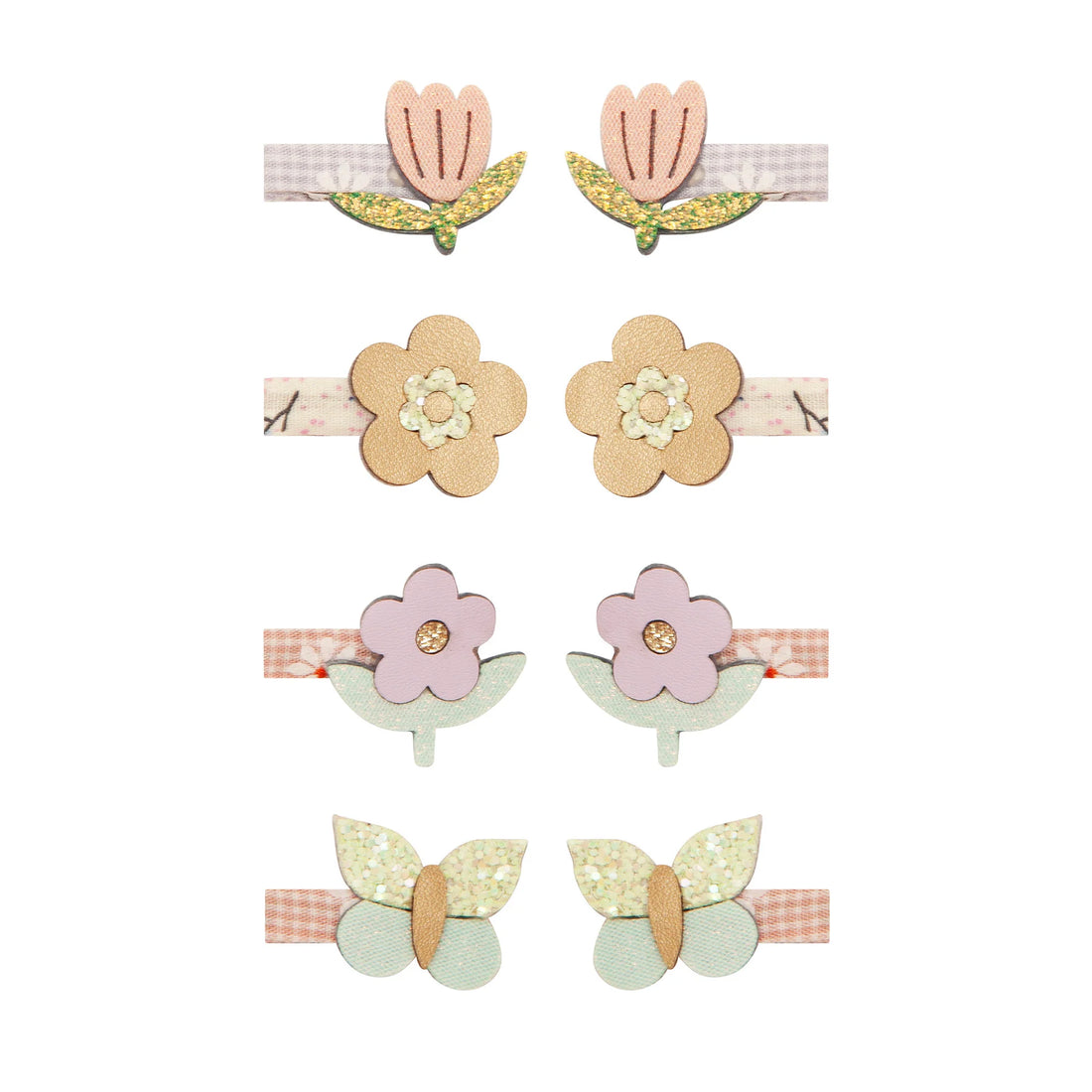 Bouquet Mini Clips Pastels