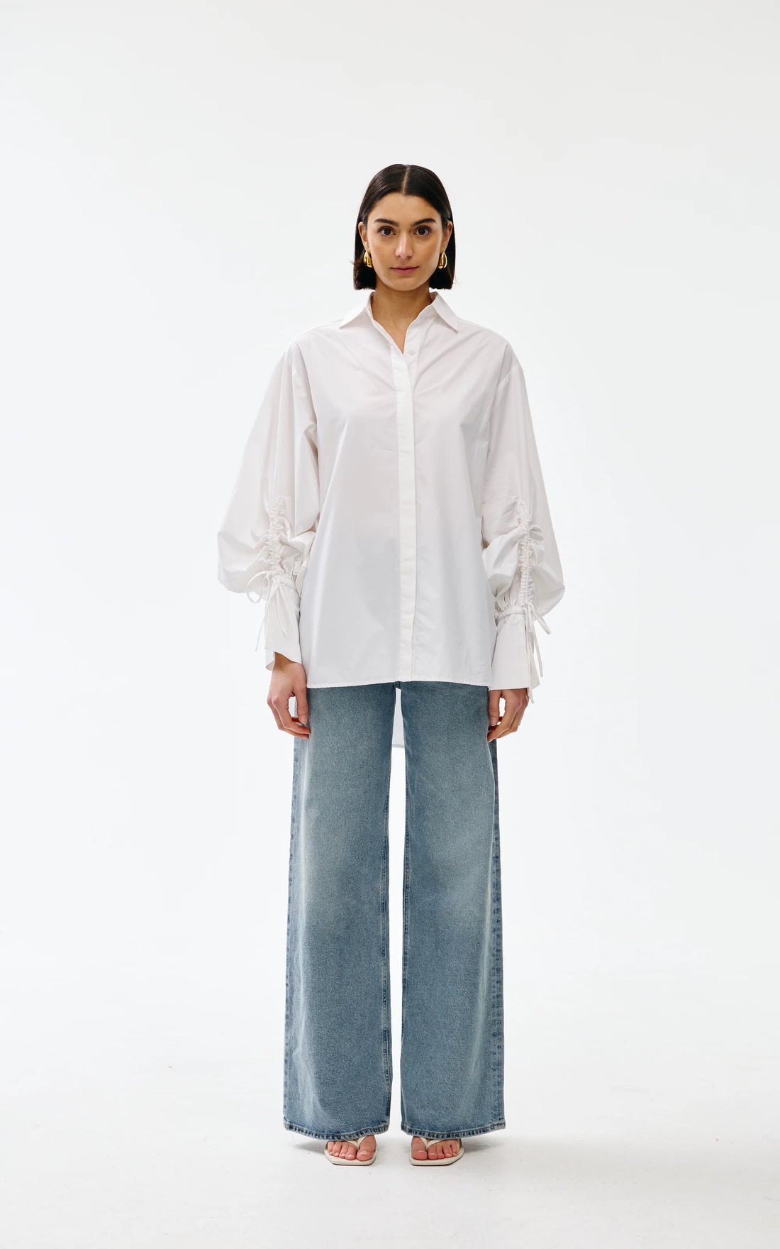 Kinney The Label Ashton Shirt Ivory