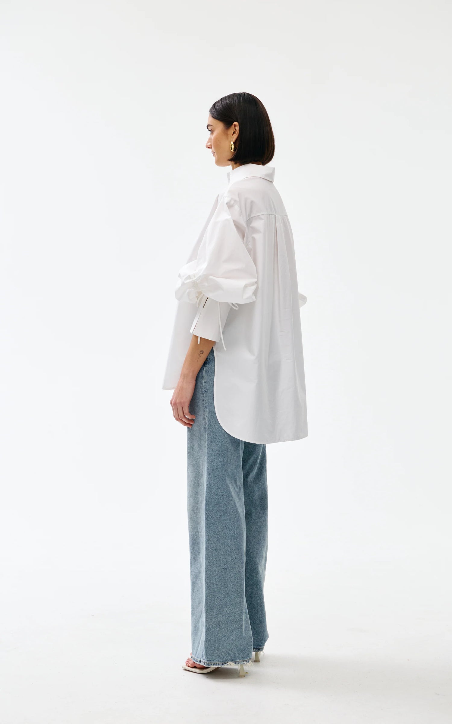 Kinney The Label Ashton Shirt Ivory