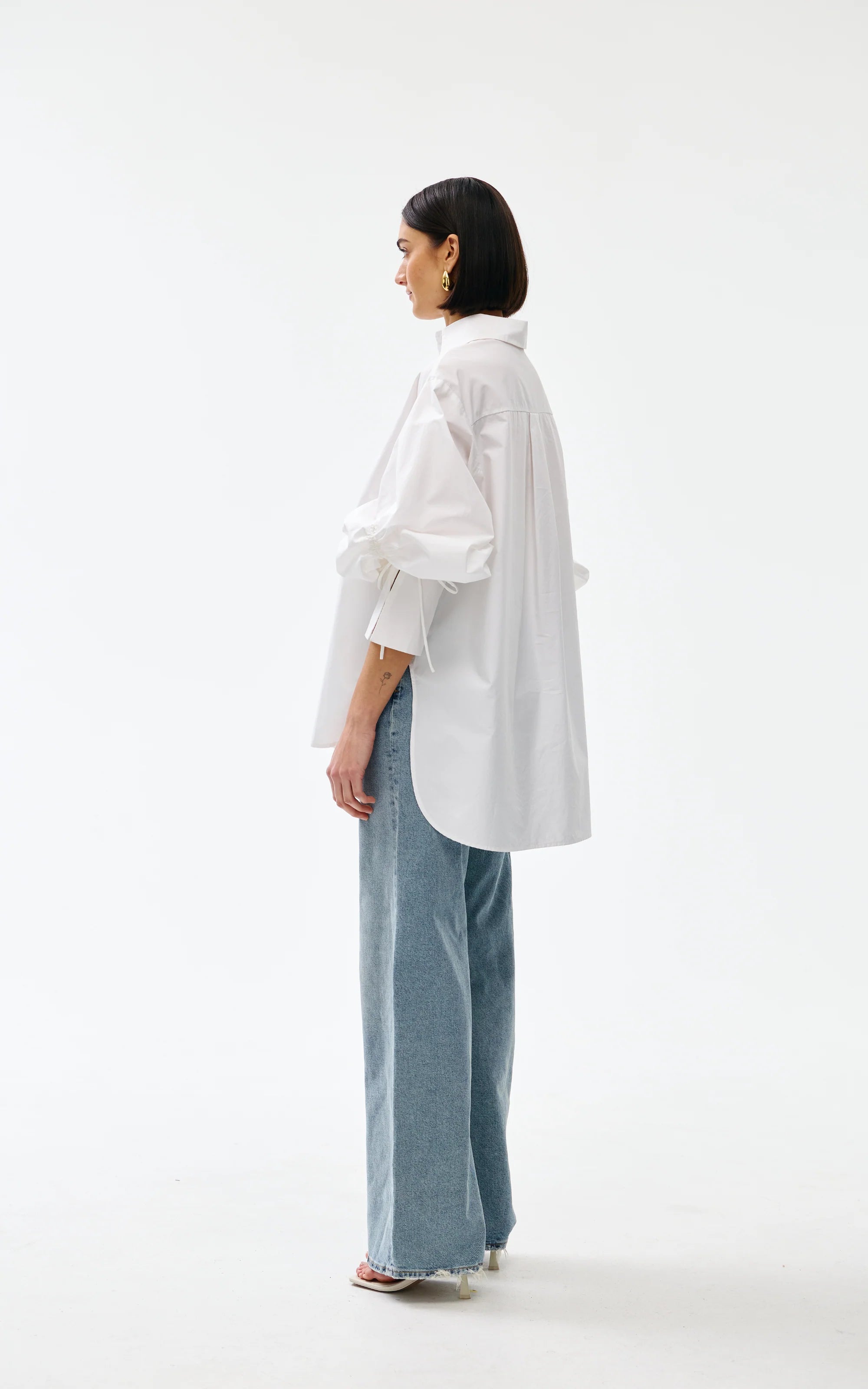 Kinney The Label Ashton Shirt Ivory