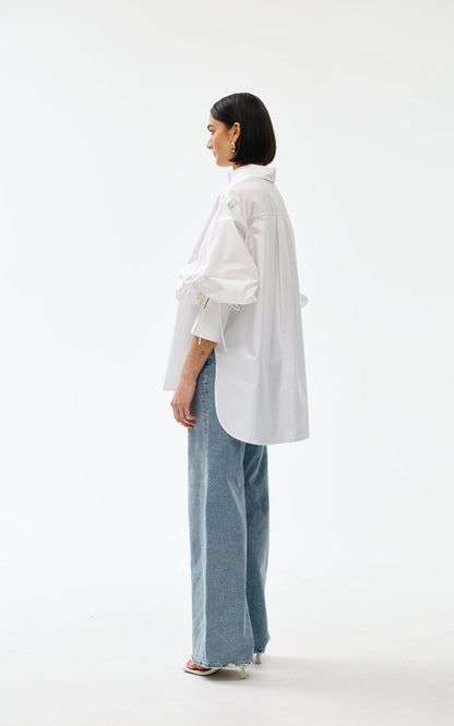 Kinney The Label Ashton Shirt Ivory